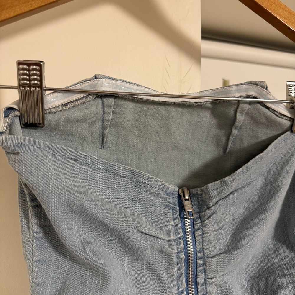 Denim Tube Top - Picture 6 of 7